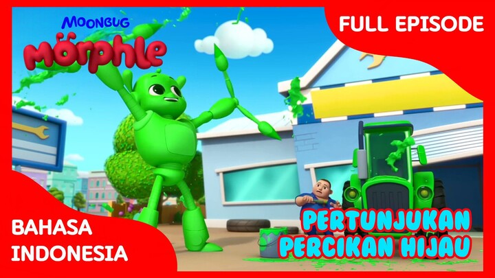 Pertunjukan Percikan Hijau | Morphle 3D (BAHASA INDONESIA)