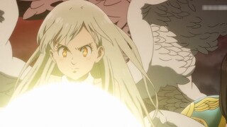 Di bawah cahaya suci Elizabeth, iblis berhasil dimurnikan