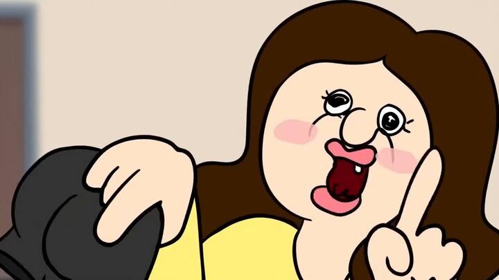 [Subtitel Bahasa Mandarin Buatan Sendiri] Komik Korea Lucu tentang Membersihkan Lemari Pakaian Yuji