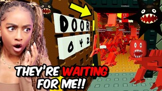 NEW Roblox Doors April Fools Update IS TOO FUNNY... but I think I BROKE it... (Retro Mode)