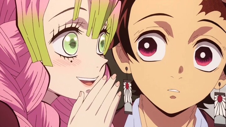 "The Love Pillar is so attractive that even Tanjiro has a nosebleed when he sees it"