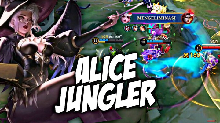 JUNGLER ALICE IS BAKKK!! - Mobile Legends