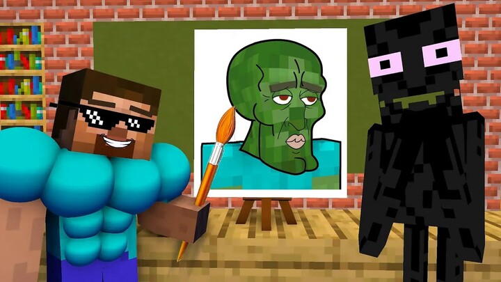 Minecraft Monster Academy – Painting (8)