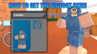 How to get Bigfoot Skin in Arsenal! (Roblox)