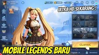 MOBILE LEGENDS VERSI BARU! HP KENTANG MENANGIS - UPDATE UI TERBARU AUTO LEG HP GUE :(