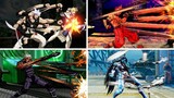 Hyakuretsu ken Compilation in Fighting Games (Two-hand Version)
