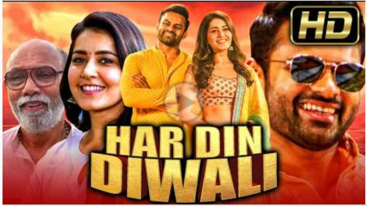 Har Din Diwali (HD) South Comedy Movie Hindi Dubbed l Sai Dharam Tej, Rashi Khanna, Sathyaraj