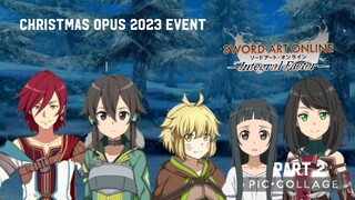 Sword Art Online Integral Factor: Christmas Opus 2023 Event Part 2