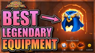 Make this legendary equipment first [best legendary armor and weapons] Rise of Kingdoms