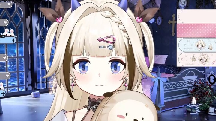 I didn't broadcast for three days after the surgery because I was worried that Shiori would turn int