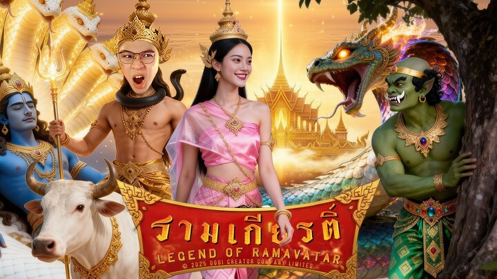 กำเนิดทศกัณฐ์ ยักษ์ 10 หน้า 20 มือ | รามเกียรติ์ ตอนที่ 1