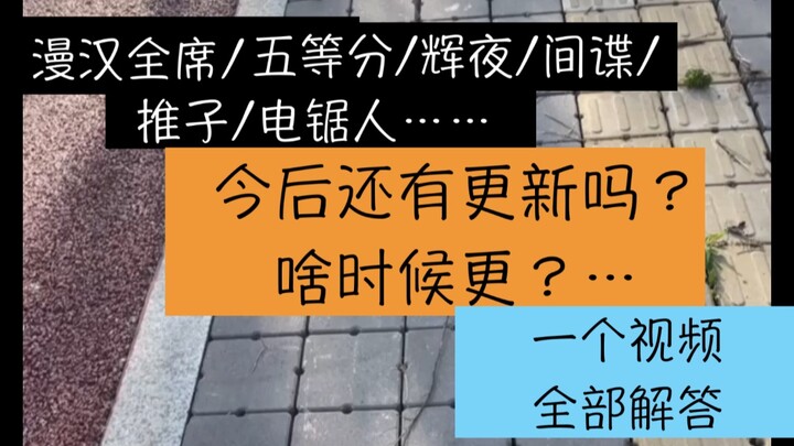 接下来我准备连续爆肝小半年！聊聊我目前所有系列的后续更新计划！【小波】