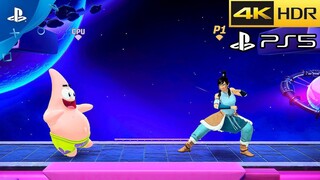 Nickelodeon All Star Brawl - PS5 Gameplay Full Game Korra Arcade (4K HDR 60FPS)