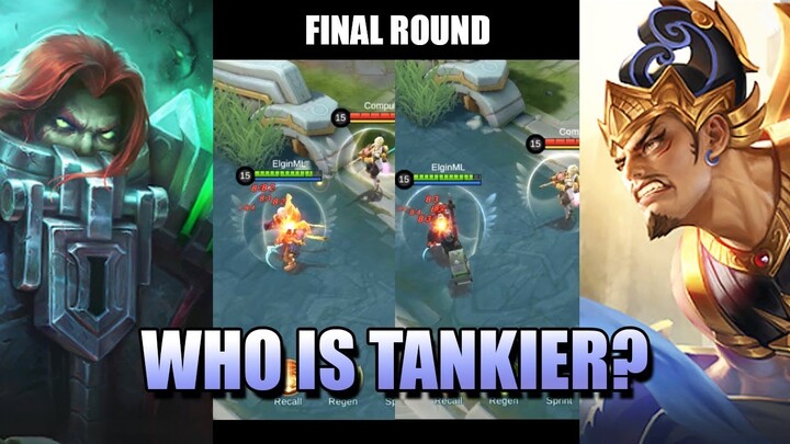 TERIZLA VS GATOTKACA - WHO IS TANKIER?