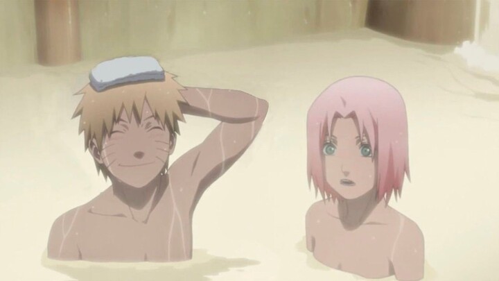 AKHIRNYA SAKURA MAU DIAJAK MANDI NARUTO