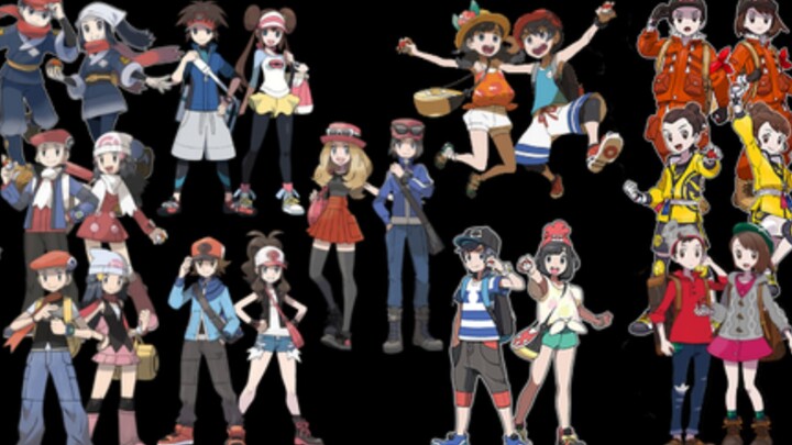 Tên các nhân vật chính trong game Pokémon