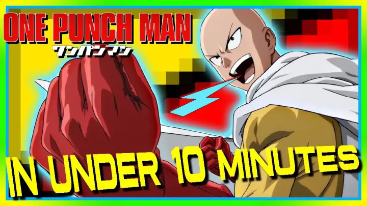 One Punch Man Explained. What Happened in One Punch Man Season 1