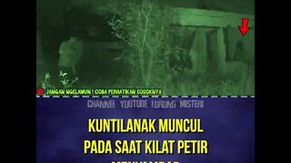 KUNTI MUNCUL DI SAAT KILAT PETIR MENYAMBAR #shorts