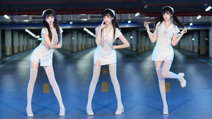 💗 Pure White Little Nurse 💗 Portrait mode makes it even more heartwarming~ "SEXY LOVE"