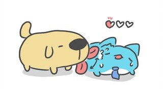 Saya sangat lelah dari pekerjaan dan saya ingin anjing seperti ini