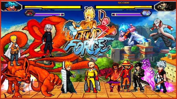 JUMP FORCE MUGEN ANDROID APK | BVN ANIME MUGEN BLAZING BATTLE ANDROID (DOWNLOAD)