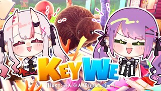 【KeyWe】#あやトワ　でかわいい鳥になって謎解き協力【常闇トワ&百鬼あやめ】