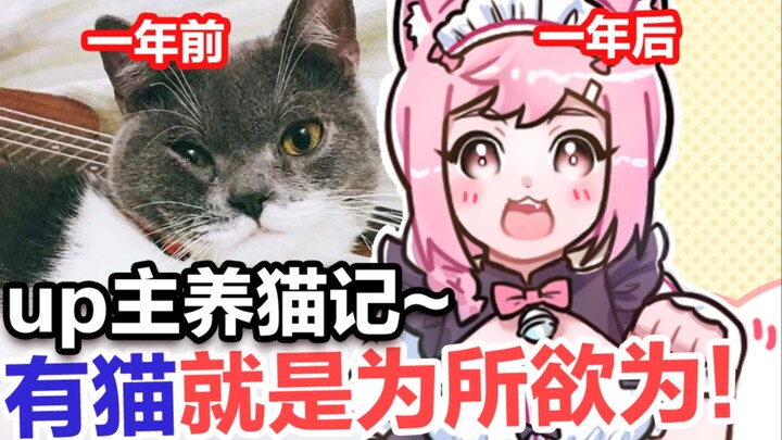 不要怀疑，猫咪真的会“报恩”！up主真实养猫故事!【捏碳】原创动画