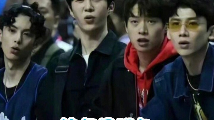 Gak heran kalian berempat bisa akur! Cuma cetak satu gol aja udah pada heboh hahaha~