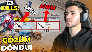 RAKİBİN LOOTUNDAN MG3+AWM ÇIKINCA GÖZÜM DÖNDÜ / PUBG Mobile