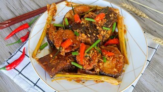 HANGCANCOOK || Cách làm CÁ LÓC KHO SẢ ỚT không tanh, đậm đà thơm ngon tại nhà