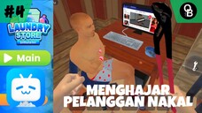 LAUNDRY OM KEDATANGAN ORANG-ORANG ANEH 💥 - Laundry Store Simulator (Part 4)
