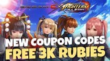 NEW Coupon CODES + Free 3K Rubies | KOF Allstar 2021