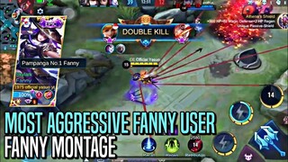 MOST AGGRESSIVE FANNY MONTAGE BY OFFICIAL YASUO | MLBB