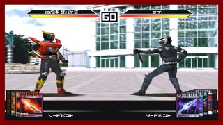 Kamen Rider Ryuki PS1 (Kamen Rider Ryuki Survive) 1P Battle Mode HD