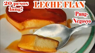 20 PESOS LECHE FLAN? HOW TO MAKE LECHE FLAN SA MURANG HALAGA | NEGOSYONG PATOK SA MURANG PUHUNAN