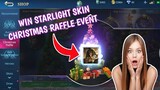 New event Christmas draw raffle to win starlight skins and more in Mobile Legends