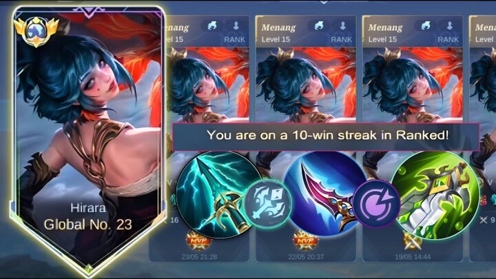 Tutorial Pake Hirara Auto Winstreak 🤯‼️