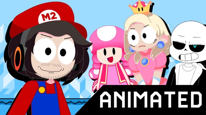 YuB Plays SUPER MARIO MAKER 2 ANIMATED (by Baglets)