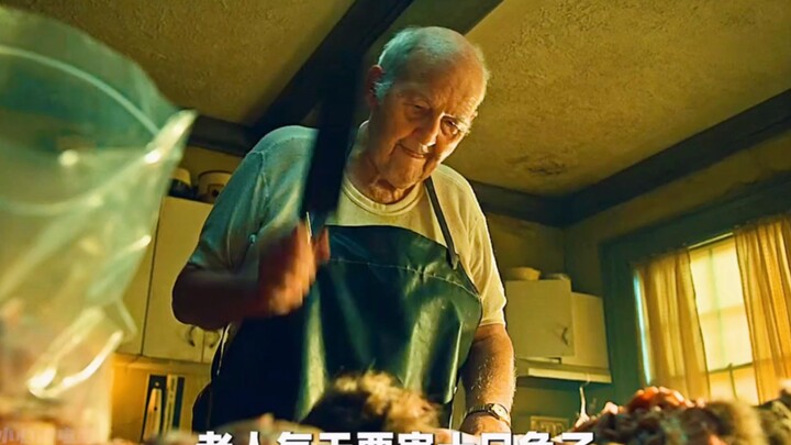 The old man slaughters ten rabbits every day, yet he doesn’t eat a single bite.