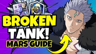 TOP TIER TANK! Mars Guide & Builds [Gear, Talents, Teams & Skill Page] Black Clover Mobile