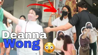 Deanna Wong prank on fans in Public The famous Volleyball Player in Philippines " Deanna Wrong"