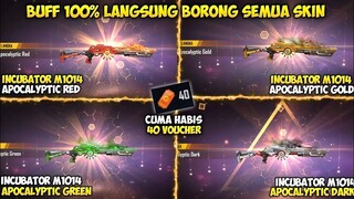 Cara Ampuh Spin Incubator Shotgun M1014 Panjang!!Pakai tiket Cara Curang Spin Buff M1014 Apocalyptic