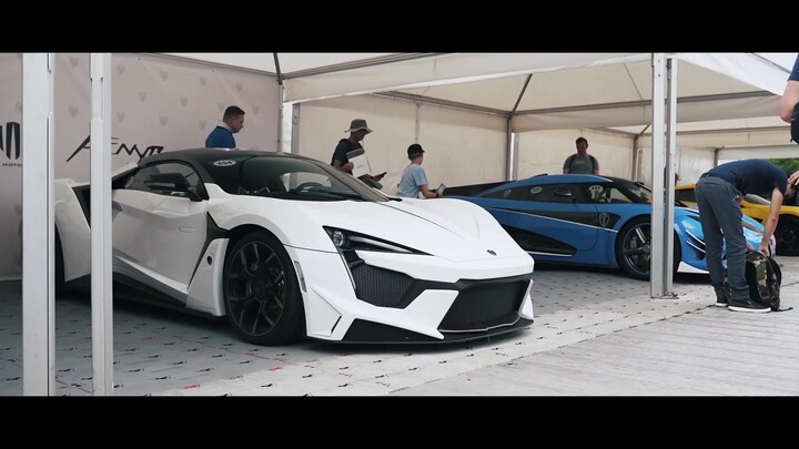 【1080p/Supercar】ชายหนุ่มจะขึ้นรถไหม? ซูเปอร์คาร์ผสมผสานที่ใช้ชีวิตเพื่อทำเครื่องหมายเวลา
