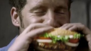 European and American funny commercial: Eat a Burger King meal before execution, and escape from pri
