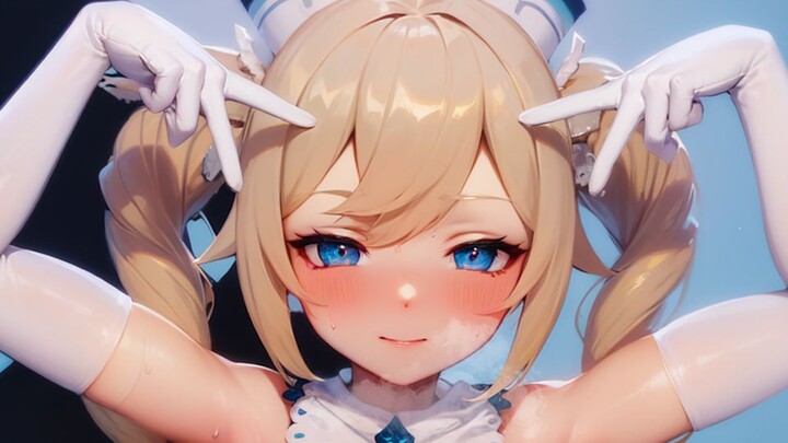 【AI Animation】Barbara's Charm❤️