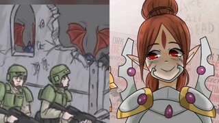 [Warhammer 40k Sand Sculpture Meme #32] Anh Go hung dữ và xảo quyệt, Anh Mao ranh mãnh và hung dữ (0