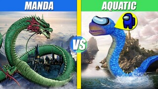 Manda vs AQUATIC Impostor | SPORE