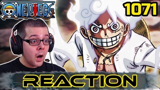 One Piece Episode 1071 REACTION | THIS IS PEAK!!!!!!