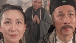 夫妇二人拜菩萨求子时，怎料菩萨竟显了灵