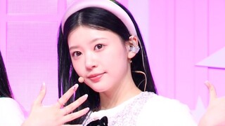 A cute little princess with a pink headband! [Moka Cute Flower] Arirang 240408 song promotion in ver